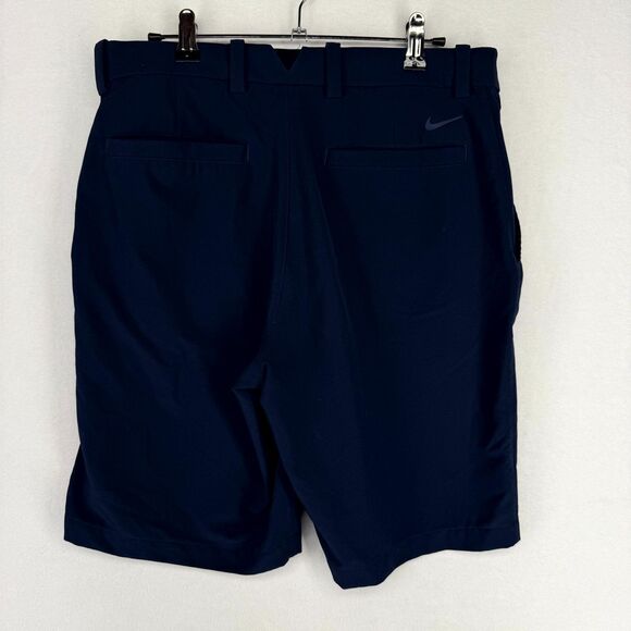 Nike Golf Mens Dri-Fit Dark Blue Shorts Size 32 - Picture 6 of 11